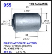 BUJE ELASTICO DEL. FALCON